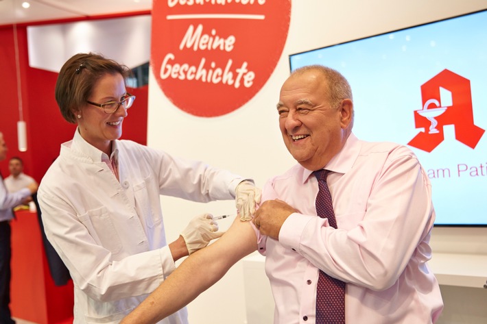 Aufruf zum Grippeschutz: DAV-Vorsitzender Becker geht mit gutem Beispiel voran