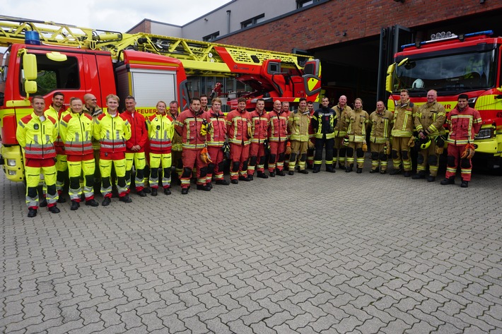 FW Ratingen: Feuerwehr Ratingen - Dienstbetrieb während Familienfest gesichert