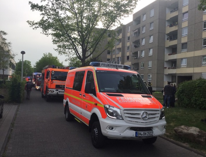 FW-BN: Zimmerbrand in Bonn-Auerberg