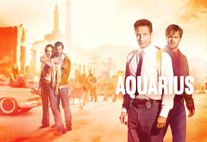 David Duchovny ermittelt in der Flower-Power-Ära: Sky erwirbt exklusive Lizenzrechte für "Aquarius"