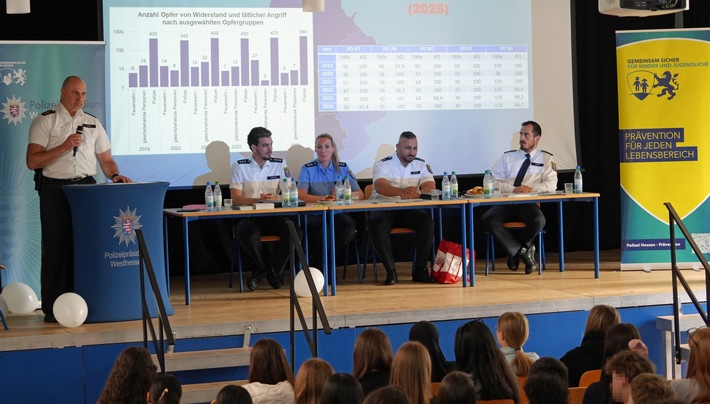 POL-WI: Veranstaltung der Dialogreihe "Cops im Dialog - Polizei und Schule im Austausch" in Wiesbaden
