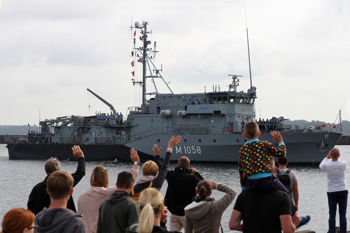 NATO-Einsatzverbände - Minenjagdboot "Fulda" bis Sommer ins Mittelmeer