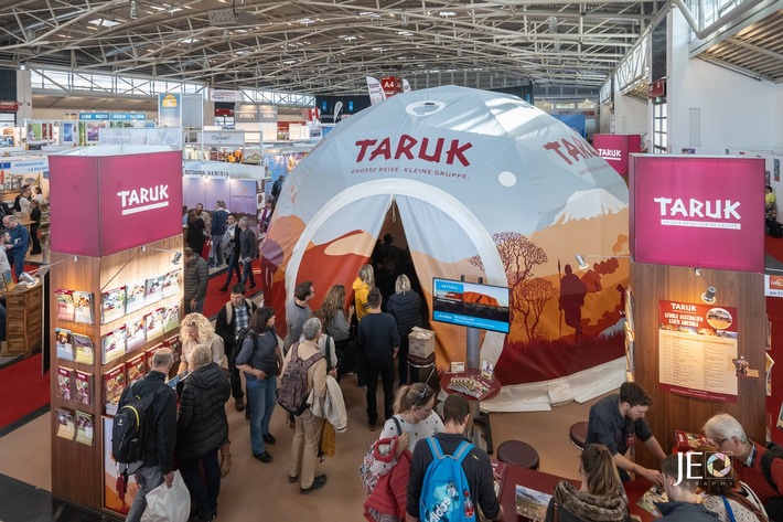 Aktuelle Presseinformationen: TARUK weckt auf der TC Leipzig Reiseträume