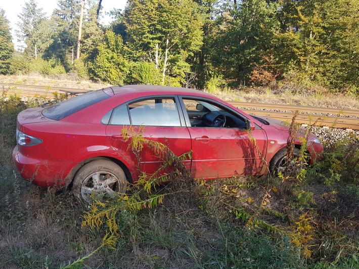 POL-PDKL: Verkehrsunfall unter Alkoholeinfluss