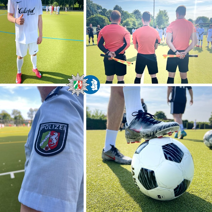 POL-DU: Duissern: Fröhliches Fußball-Freundschaftsspiel zwischen der Polizei Duisburg und dem Verein Colorful People e.V. - Ein voller Erfolg für Gemeinschaft und Fairness!
