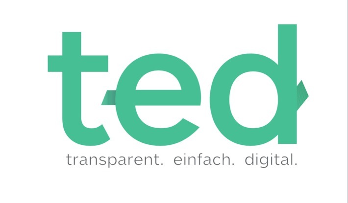 Logo. Weiterer Text über ots und www.presseportal.de/nr/130658 / Die Verwendung dieses Bildes ist für redaktionelle Zwecke honorarfrei. Veröffentlichung bitte unter Quellenangabe: "obs/TED GmbH"