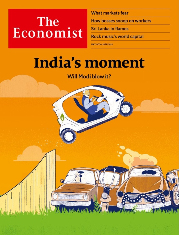 Indische Wirtschaft: Immense Chancen und Risiken | Überall platzen Technologieblasen | Russland bringt Twitter-Nutzer auf seine Seite