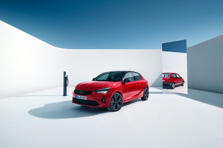 Zum Jubiläum: Bestseller Opel Corsa als limitierte "40 Jahre"-Edition