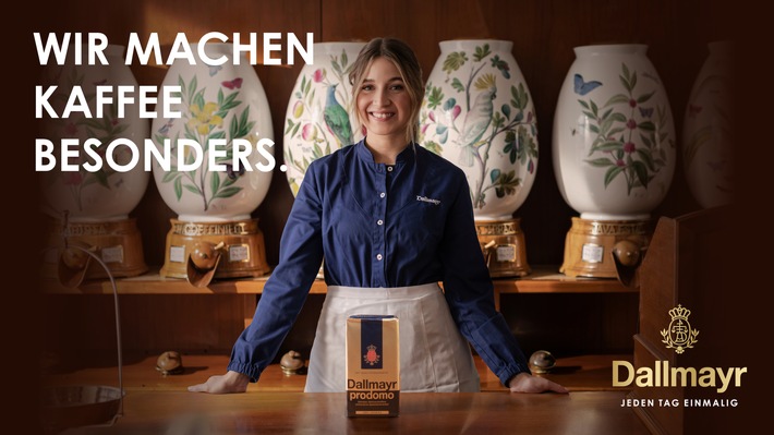 Neue Dachmarkenkampagne für Dallmayr Kaffee