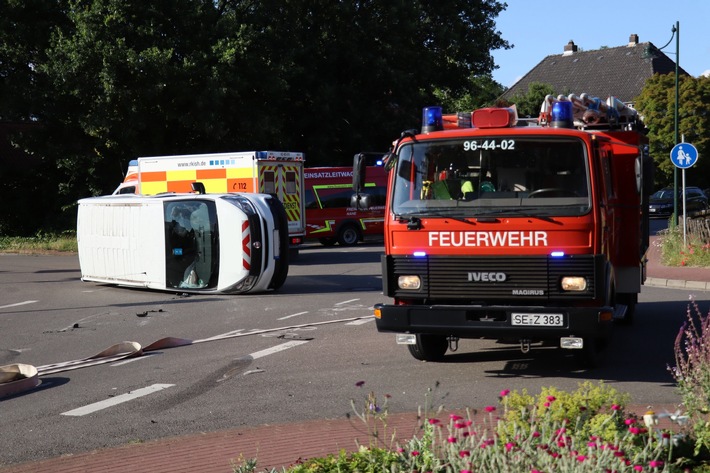 FW-SE: Verkehrsunfall mit verletzten Personen in Nahe