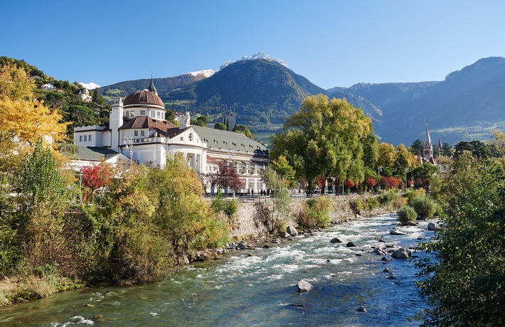 Die Stadt berührt und der Wein verführt - das ist Dolce Vita in Meran