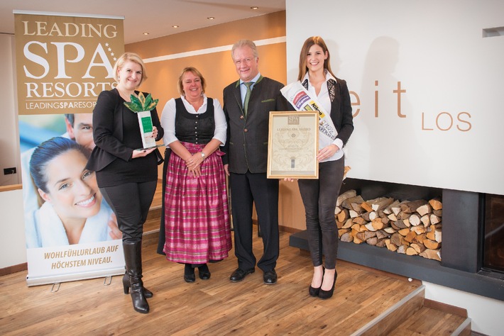 SCHÜLES Gesundheitsresort &amp; Spa gewinnt den Leading Spa Award 2014 - BILD