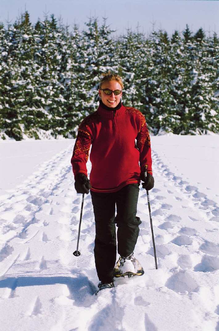 Macht Laune und tut der Gesundheit Gutes: Bewegung bei Schnee und Kälte