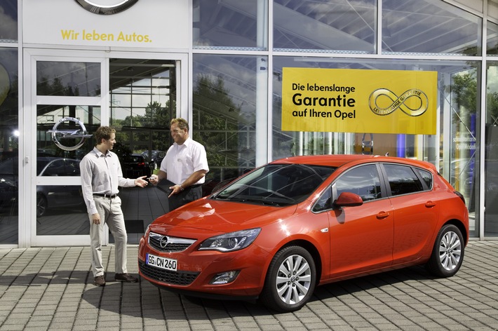 Vertrauenssache: Lebenslange Garantie auf Opel-Neuwagen (mit Bild)