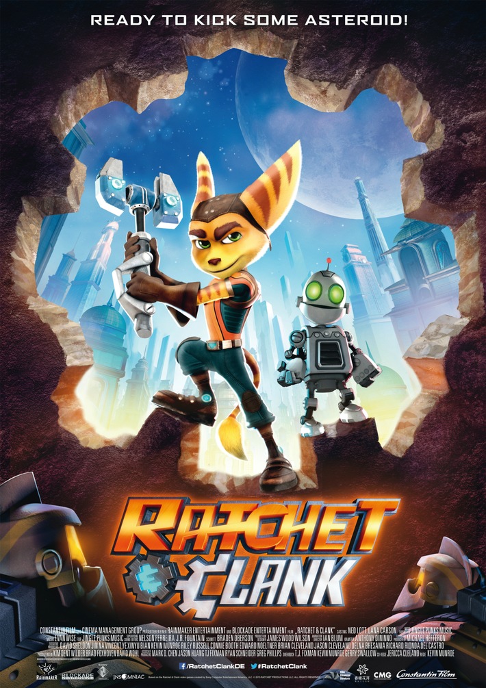 RATCHET & CLANK: Erster Trailer und Fotos online