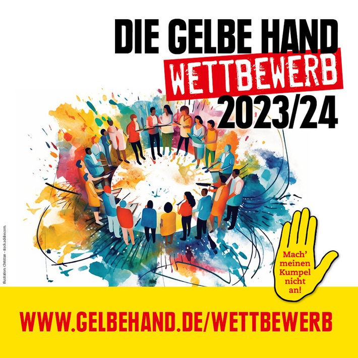 GELBE HAND: Wettbewerb 2023/24 mit Yasmin Fahimi und Anke Rehlinger