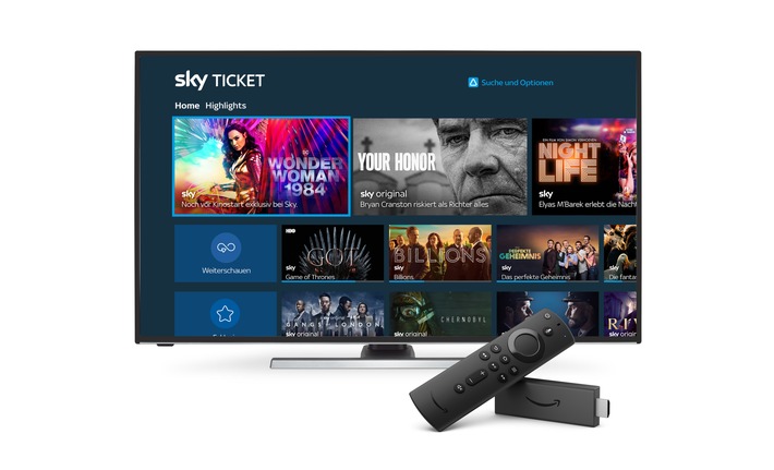 Sky Ticket in Deutschland jetzt auf Fire TV-Geräten verfügbar