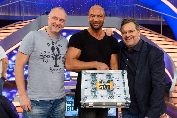 Pam Pam Pam! "Schlag den Star" überzeugt mit sehr guten 15,3 Prozent Marktanteil / Detlef D! Soost gewinnt die längste Ausgabe aller Zeiten