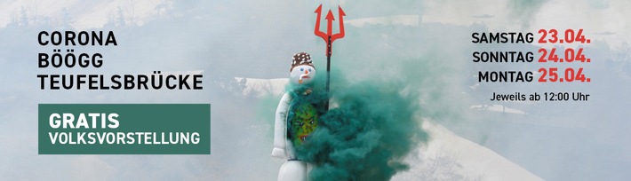 CORONA BÖÖGG TEUFELSBRÜCKE - Gratis Volksvorstellung der Doku im Kino Stüssihof Zürich