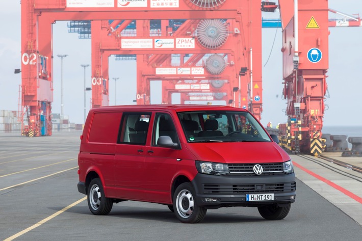 Der Transporter ist "Green Van of the Year 2017" - Kastenwagen mit 2,0 l TDI (110 kW) EU6 führend im Umweltranking