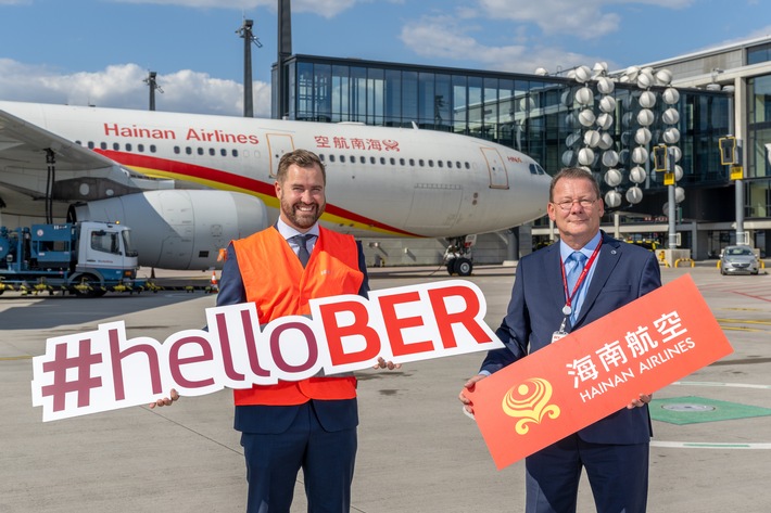 Hainan Airlines verbindet den BER mit China - Langstreckenverbindung von Peking zur Hauptstadtregion aufgenommen