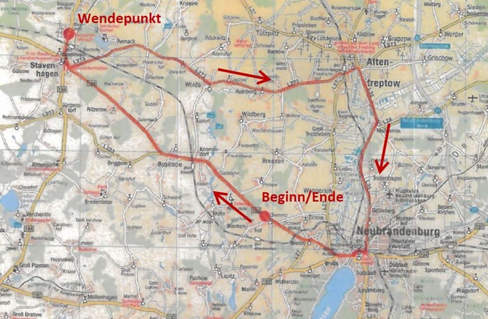 POL-NB: Hinweis zu Verkehrseinschränkungen auf Grund eines Aufzuges von Traktoren und Landmaschinen