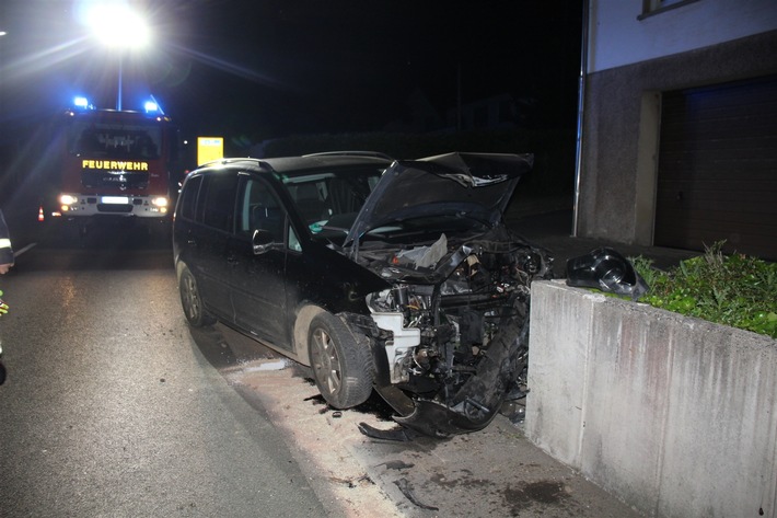 POL-SI: Zwei Verkehrsunfälle mit Verletzten unter Alkoholeinfluss -#polsiwi