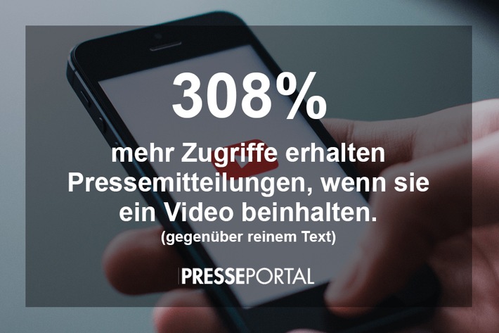 BLOGPOST: Pressemitteilungen mit Video erzielen 308 Prozent mehr Zugriffe als reiner Text