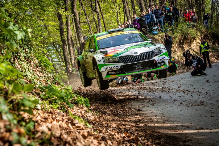 Rallye Spanien: ŠKODA Privatiers fahren um WM-Punkte in den Kategorien WRC2 und WRC3