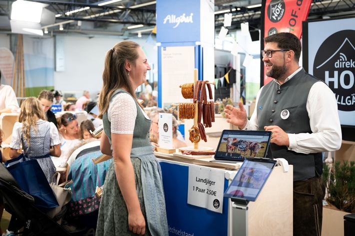 Das Allgäu-Gefühl an einem Ort. Warum sich ein Besuch im „Haus der Allgäuer Werte“ auf der 75. Allgäuer Festwoche unbedingt lohnt.