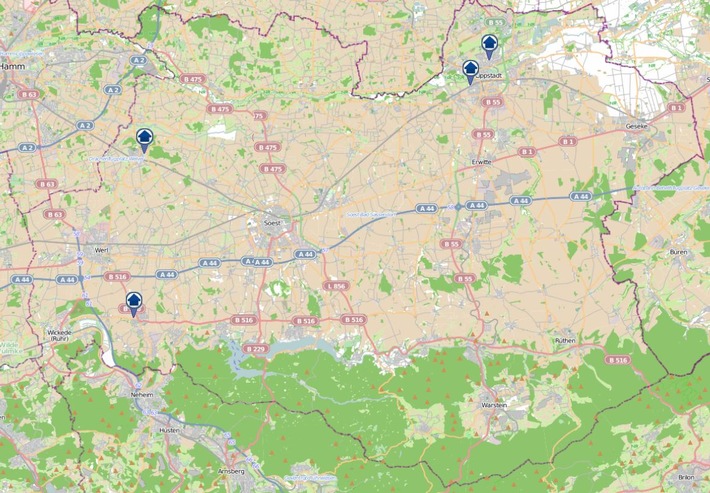 POL-SO: Kreis Soest - Wohnungseinbruchradar