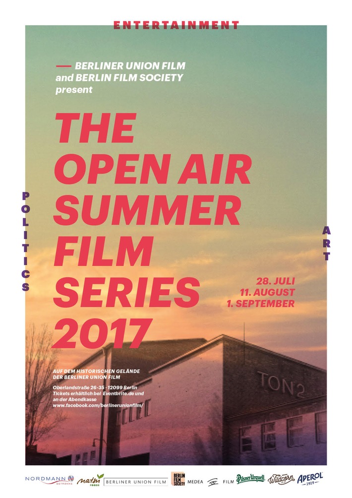 OPEN AIR CINEMA bei der Berliner Union-Film / Start: 