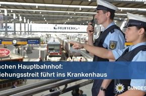 Bundespolizeidirektion München: Körperverletzung im Hauptbahnhof: Bundespolizei ermittelt nach Beziehungsstreit wegen &quot;Eifersuchtstat&quot;