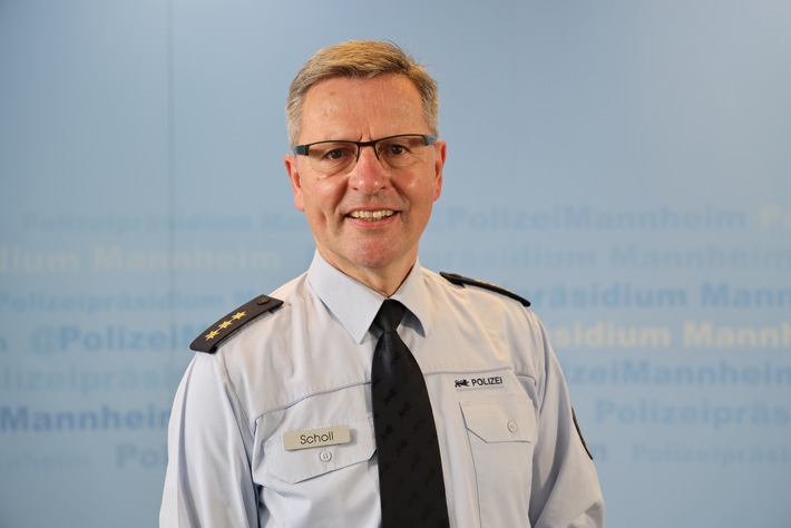POL-MA: Mannheim: Joachim Scholl ist neuer Leiter der Schutzpolizeidirektion beim Polizeipräsidium Mannheim