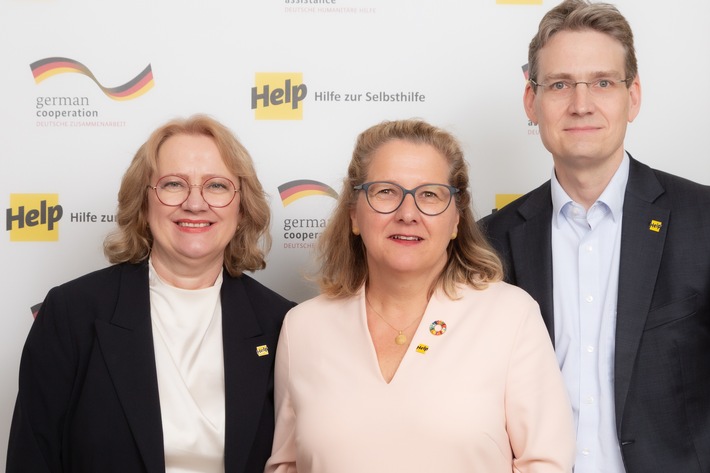 Svenja Schulze zur ersten Präsidentin der Hilfsorganisation Help gewählt
