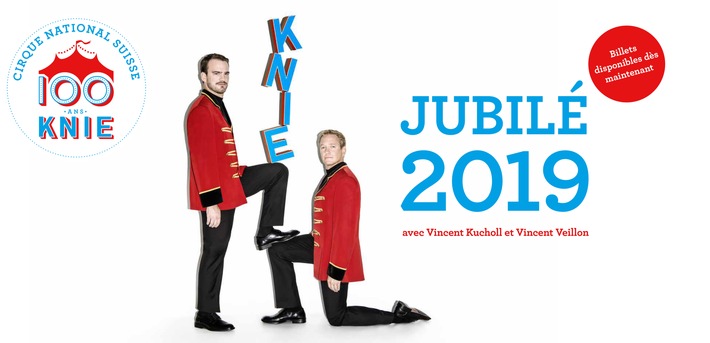 Vincent Kucholl et Vincent Veillon vont participer à la célébration du centenaire du Cirque Knie