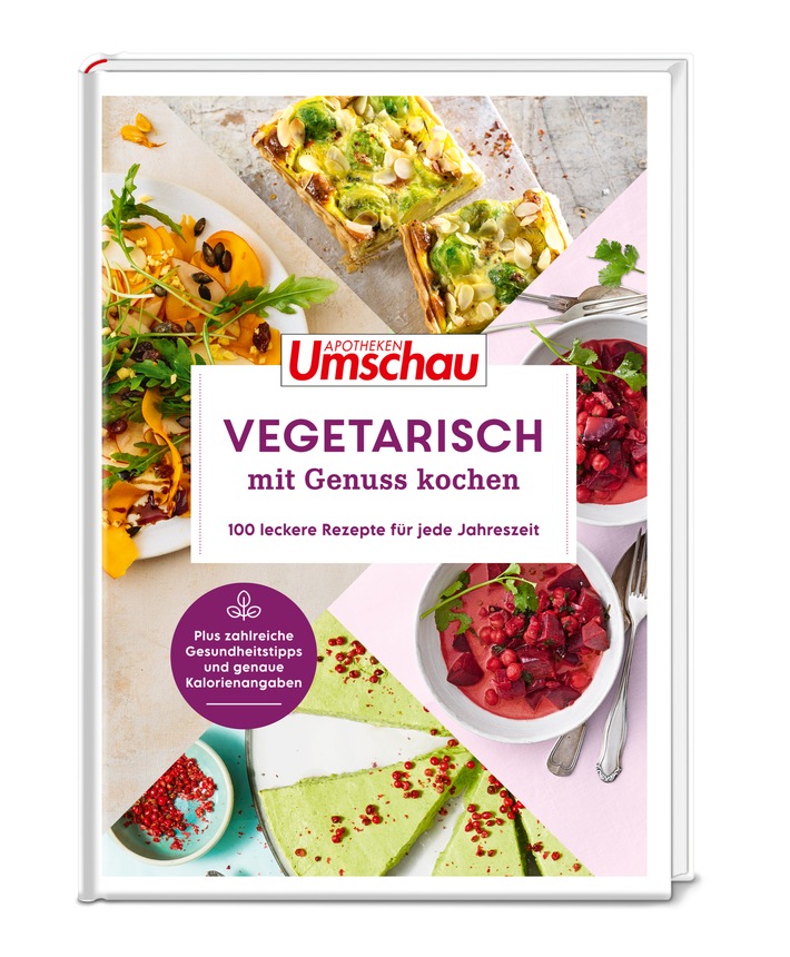 Neues Apotheken Umschau-Kochbuch: Vegetarisch mit Genuss kochen