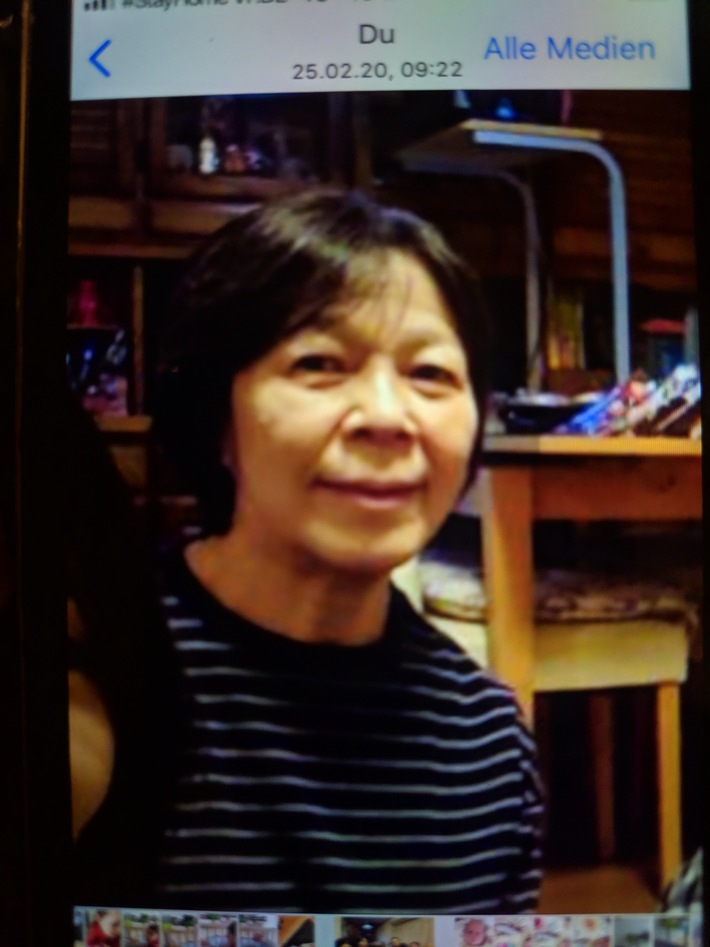 POL-WI-KvD: 68-jährige Dame aus Japan vermisst