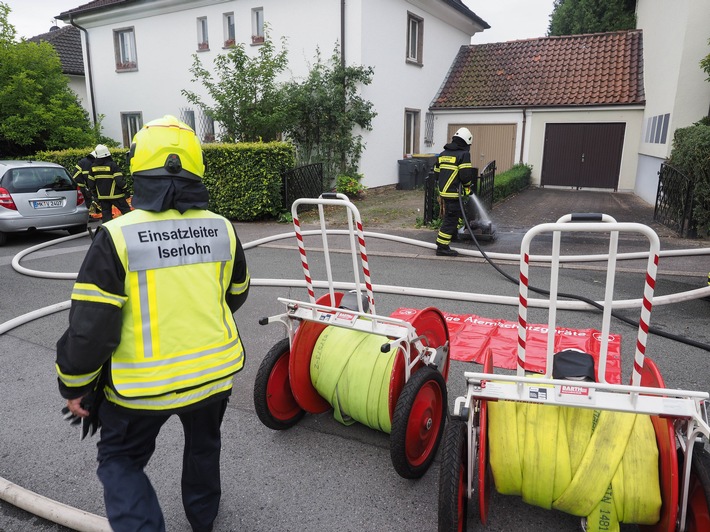 FW-MK: Rauchentwicklung im Gebäude