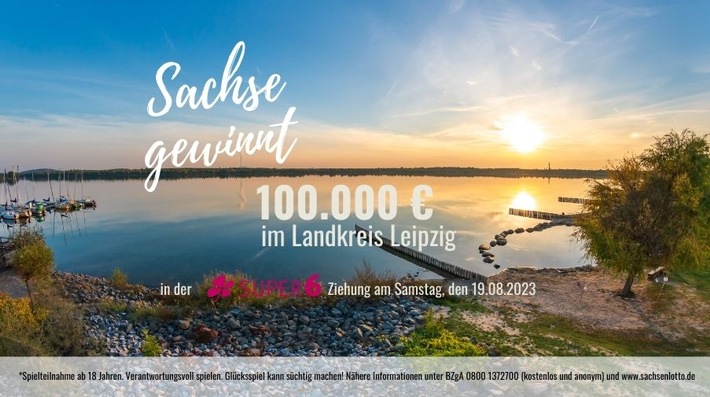 Hochgewinn am Wochenende in Sachsen:100.000 Euro fallen in den Landkreis Leipzig