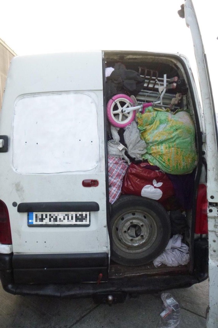 POL-LB: BAB 8 / Sindelfingen: Verkehrspolizei zieht bulgarischen Transporter aus dem Verkehr