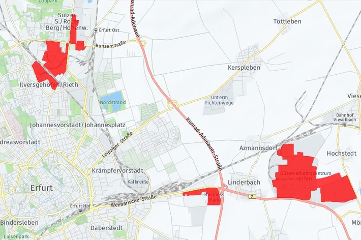Vodafone plant Glasfaser-Ausbau in Erfurt