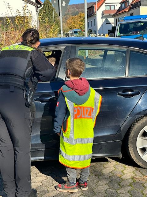 POL-NOM: Verkehrskontrolle mit Grundschulkindern