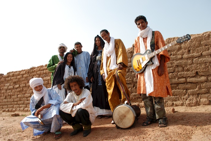 Der Blues der Wüste /
ZDFkultur zeigt Dokumentarfilm über junge Tuareg-Band aus Mali (BILD)
