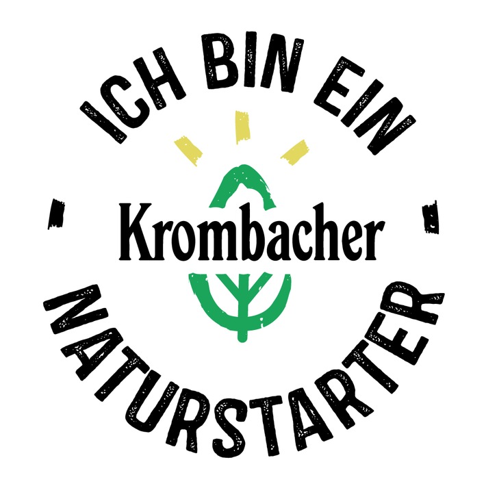 Nach großem Erfolg geht das Naturschutz-Projekt "Krombacher Naturstarter" in die Verlängerung