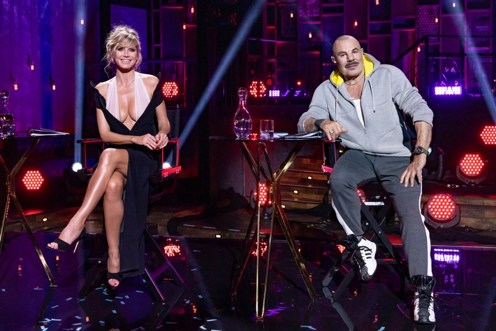 "Ich bin ein Träumemacher." Die #GNTM-Models laufen am Donnerstag vor Heidi Klum und Designer-Legende Manfred Thierry Mugler ihre erste Fashionshow
