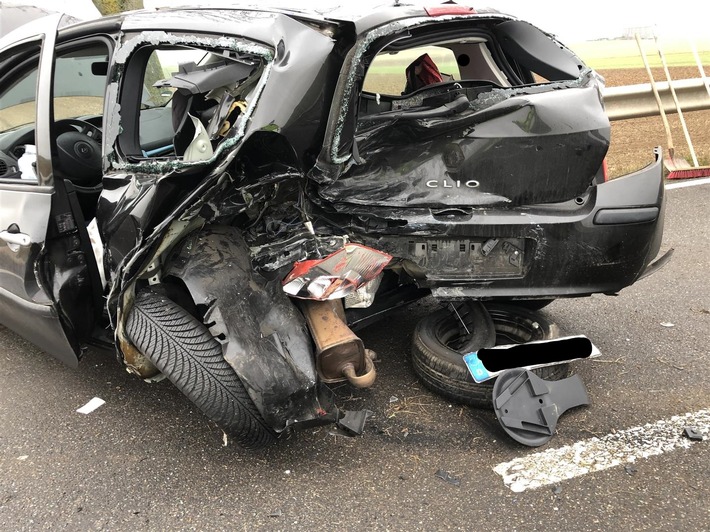 POL-PDLD: Insheim - Autofahrerin bei Unfall verletzt