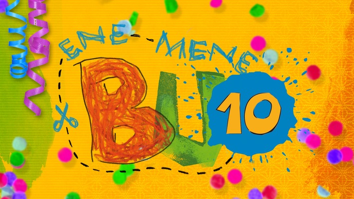 Zehn Jahre &quot;ENE MENE BU ... und dran bist du!&quot; / Kreativ-Magazin für Vorschulkinder präsentiert neuen Titelsong und Geburtstagssteckfiguren