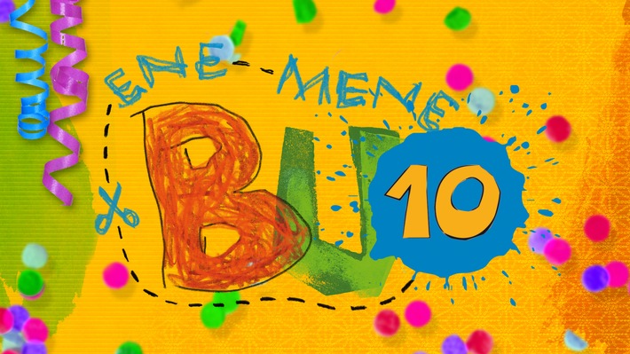 Zehn Jahre "ENE MENE BU ... und dran bist du!" / Kreativ-Magazin für Vorschulkinder präsentiert neuen Titelsong und Geburtstagssteckfiguren