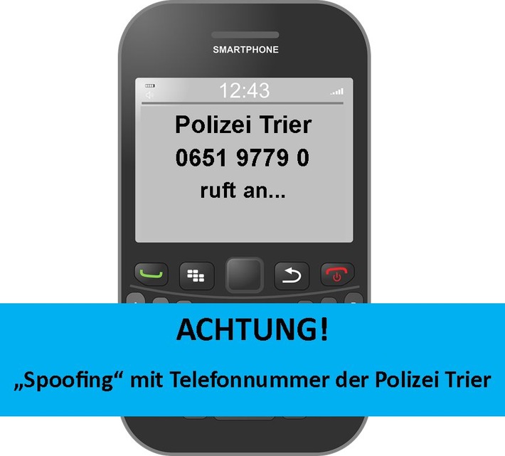 POL-PPTR: Achtung! Betrüger geben sich am Telefon als Polizei aus